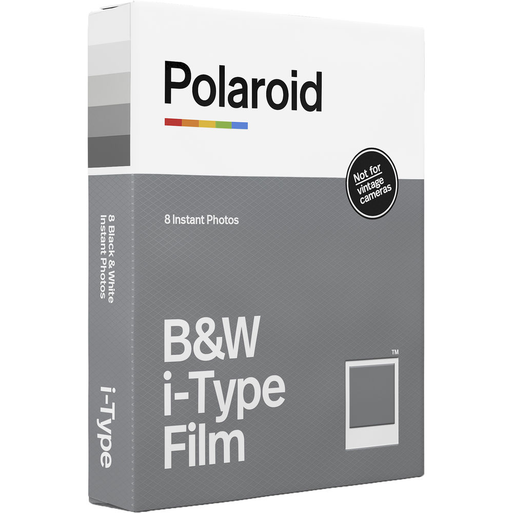 Polaroid Black & White i-Type Instant Film (8 Photos) 6001