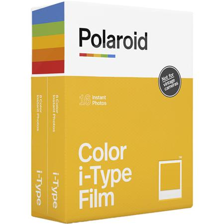 Polaroid Color i-Type Instant Film (Double Pack, 16 Photos) 6009