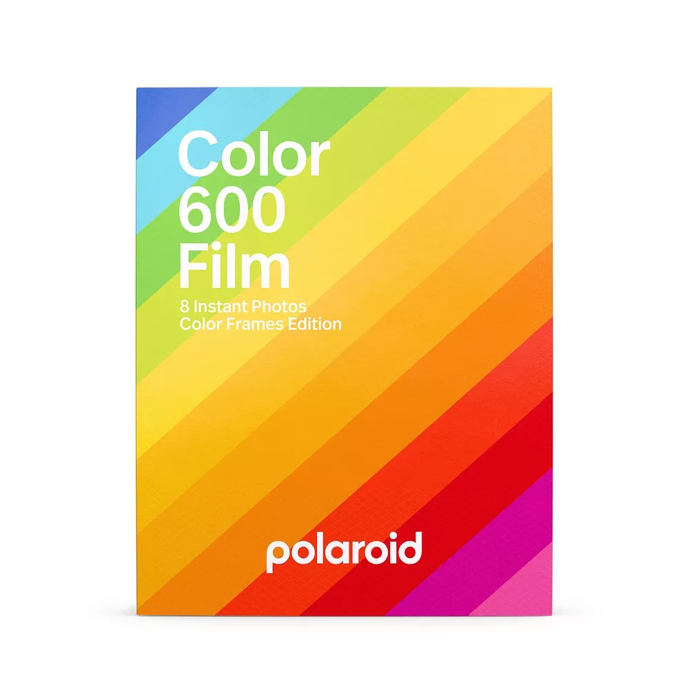 Polaroid Color 600 Instant Film (Color Frames Edition, 8 Exposures) 6015