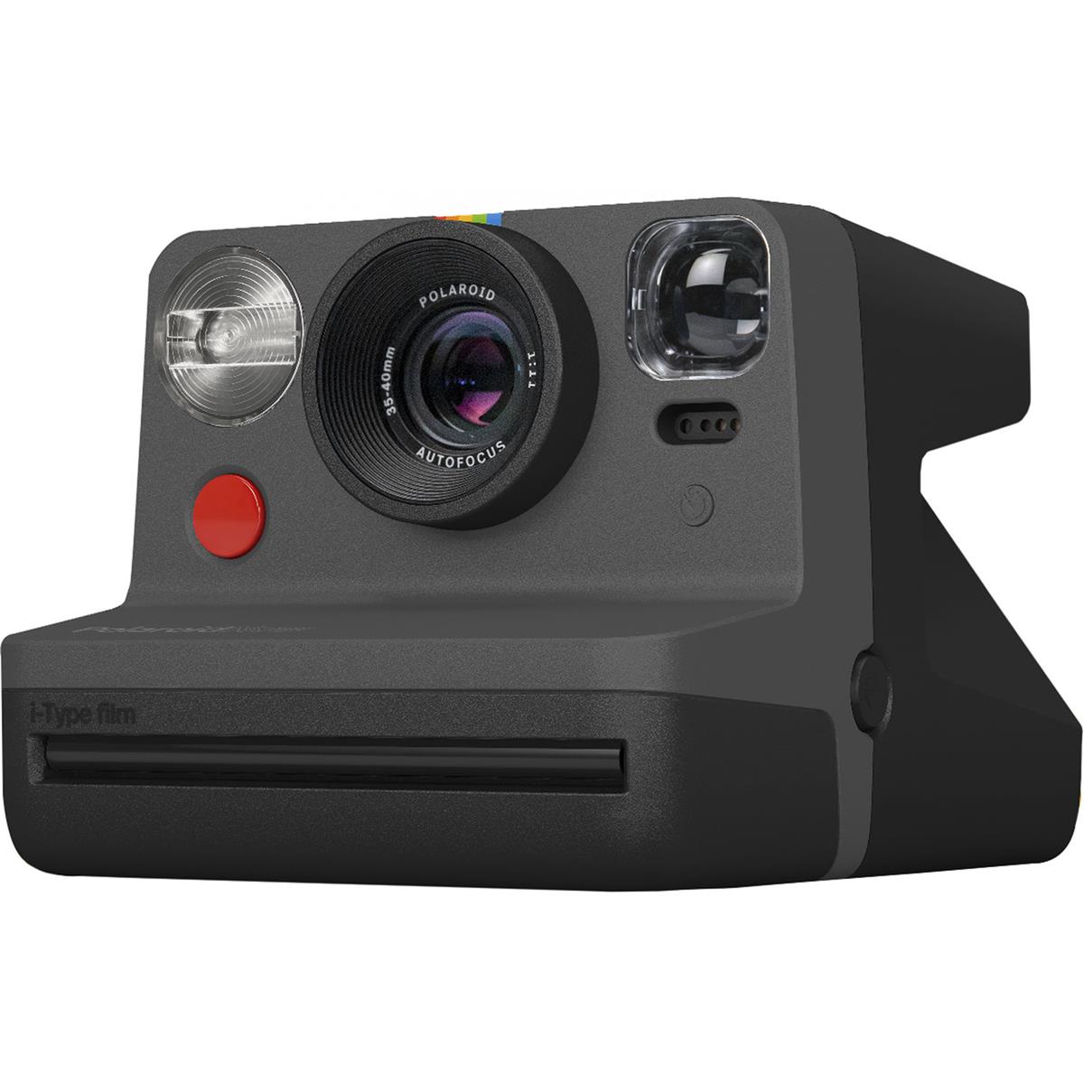 Polaroid NOW Instant Film Camera Everything Box (Black) 6026
