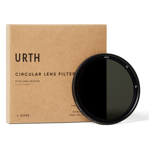 Urth ND2-400 (1-8.6 Stop) Variable ND Lens Filter (58mm)