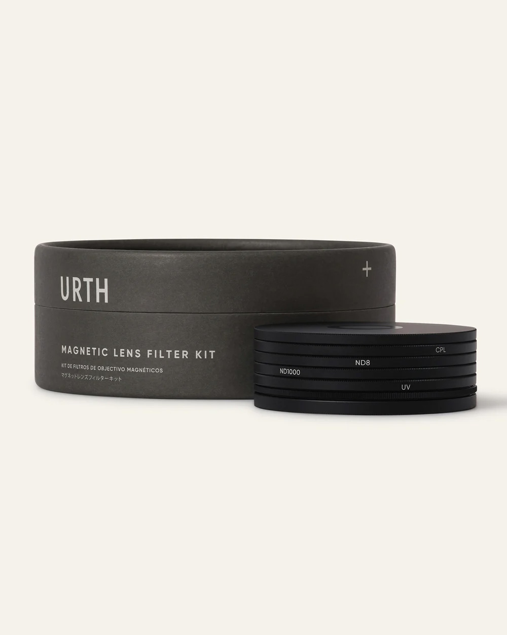 Urth Magnetic Essentials Filter Kit Plus+ (77mm) 4 Filter Kit (UV, CPL, ND8 and ND1000)