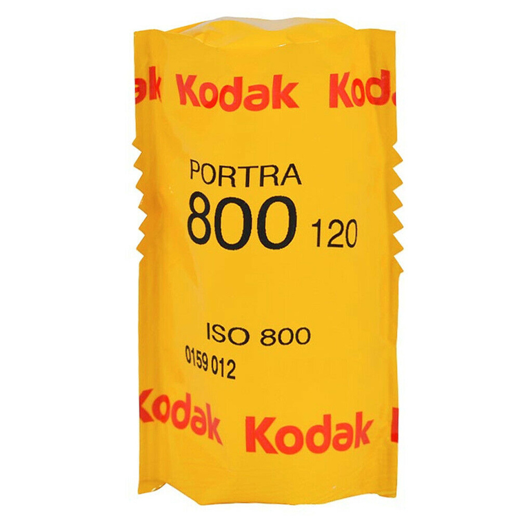 Kodak Portra 800-120  Professional Color Negative film (120 roll film, Single Roll)