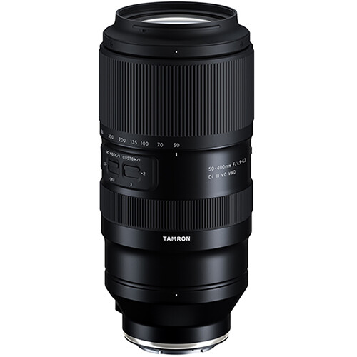 Tamron 50-400mm F4.5-6.3 Di III VC VXD Lens for Sony E
