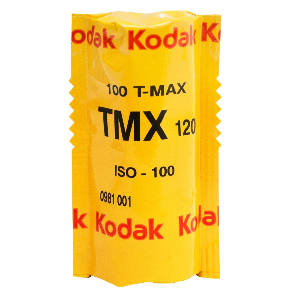 Kodak T-Max 100-120 Professional Black and White Negative Film (TMX 120 Roll Film, Single Roll)